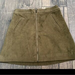 Abercrombie & Fitch Green Mini‎ A-Line Skirt Casual